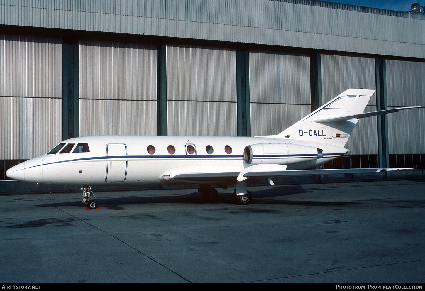 Aircraft Photo of D-CALL | Dassault Falcon 20 | AirHistory.net #661259