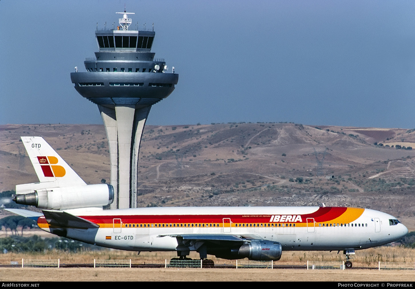 Aircraft Photo of EC-GTD | McDonnell Douglas DC-10-30 | Iberia | AirHistory.net #661260