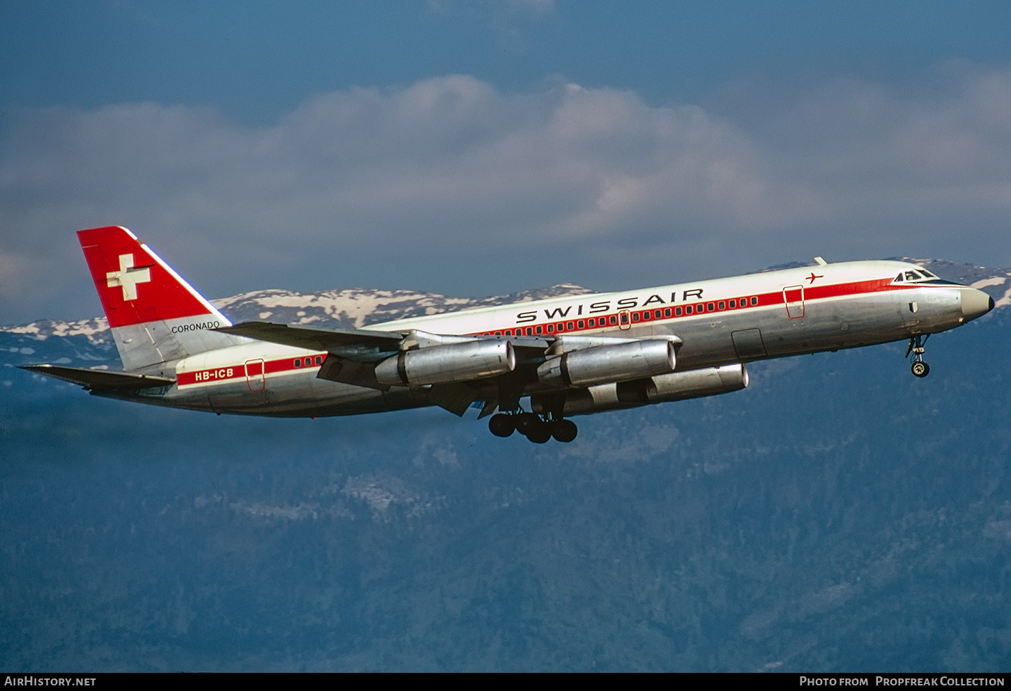 Aircraft Photo of HB-ICB | Convair 990A Coronado (30A-6) | Swissair | AirHistory.net #661264