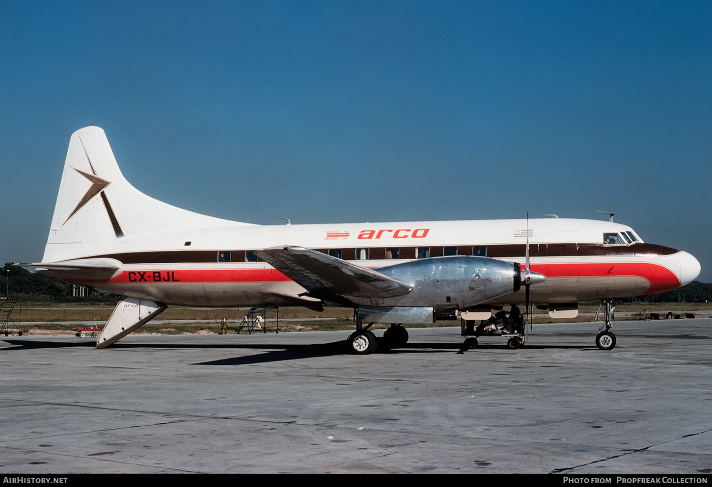 Aircraft Photo of CX-BJL | Convair 600 | ARCO - Aerolineas Colonia | AirHistory.net #661273