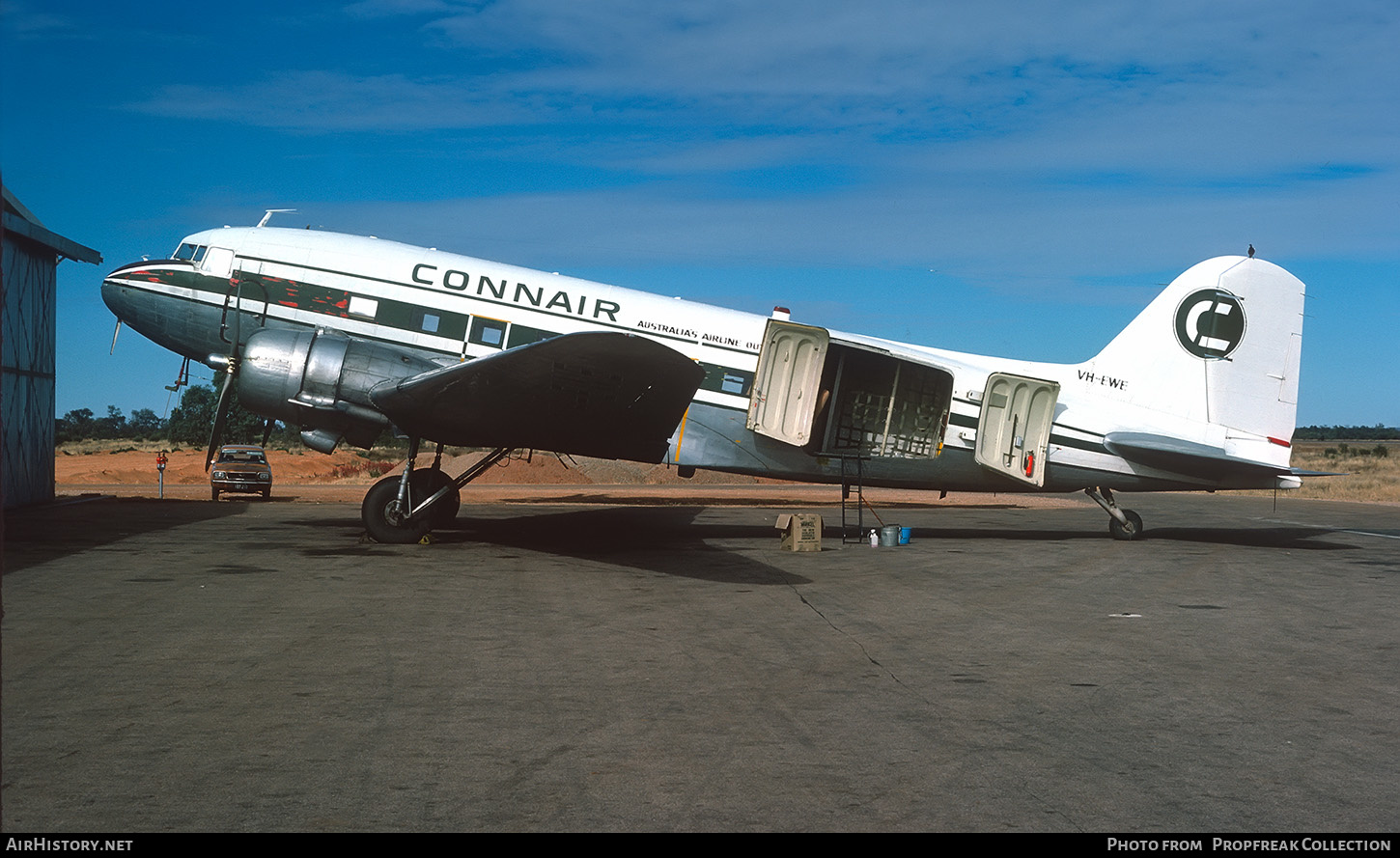 Aircraft Photo of VH-EWE | Douglas C-47 Skytrain | Connair | AirHistory.net #661277