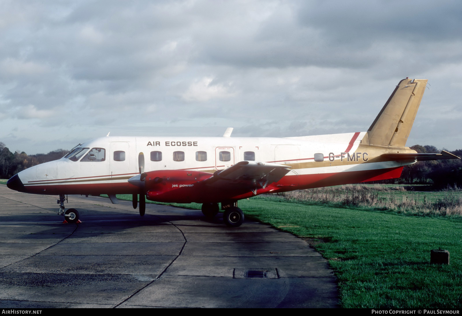 Aircraft Photo of G-FMFC | Embraer EMB-110P2 Bandeirante | Air Écosse | AirHistory.net #661279