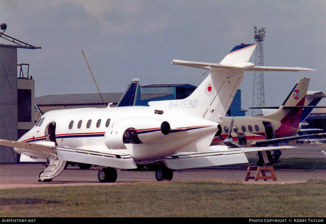 Aircraft Photo of N4759D | Hawker Siddeley HS-125-F400B | AirHistory.net #661283