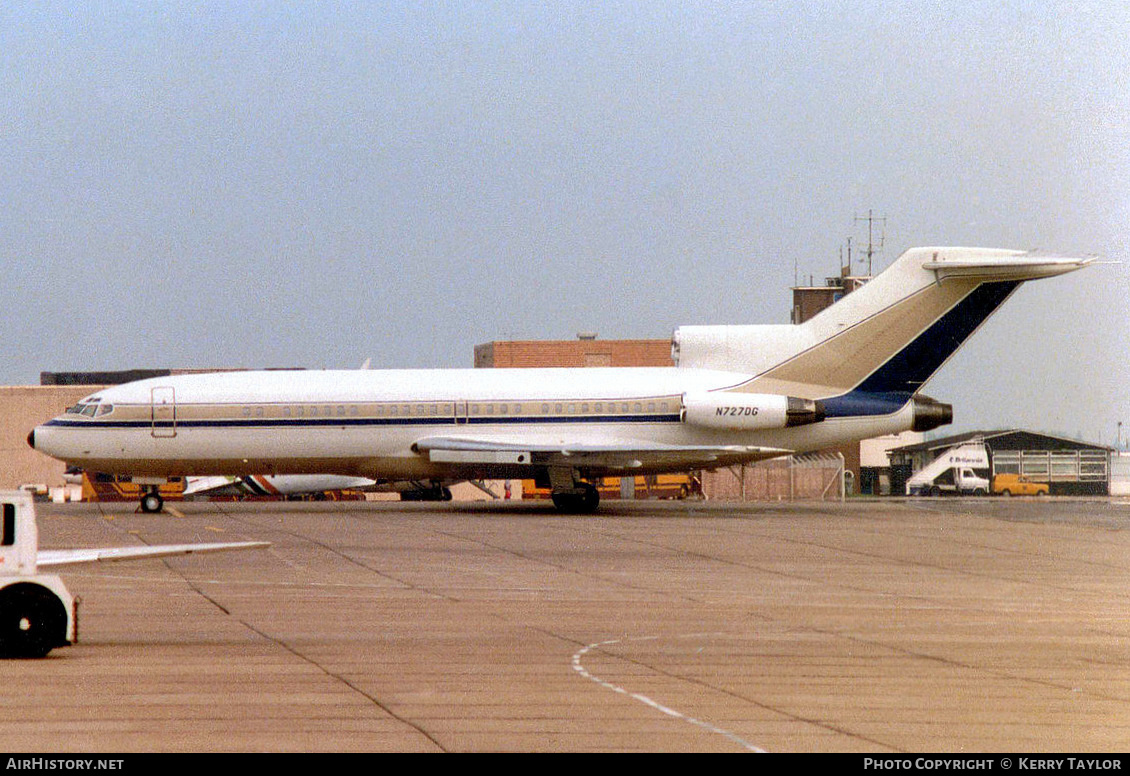 Aircraft Photo of N727DG | Boeing 727-21 | AirHistory.net #661288