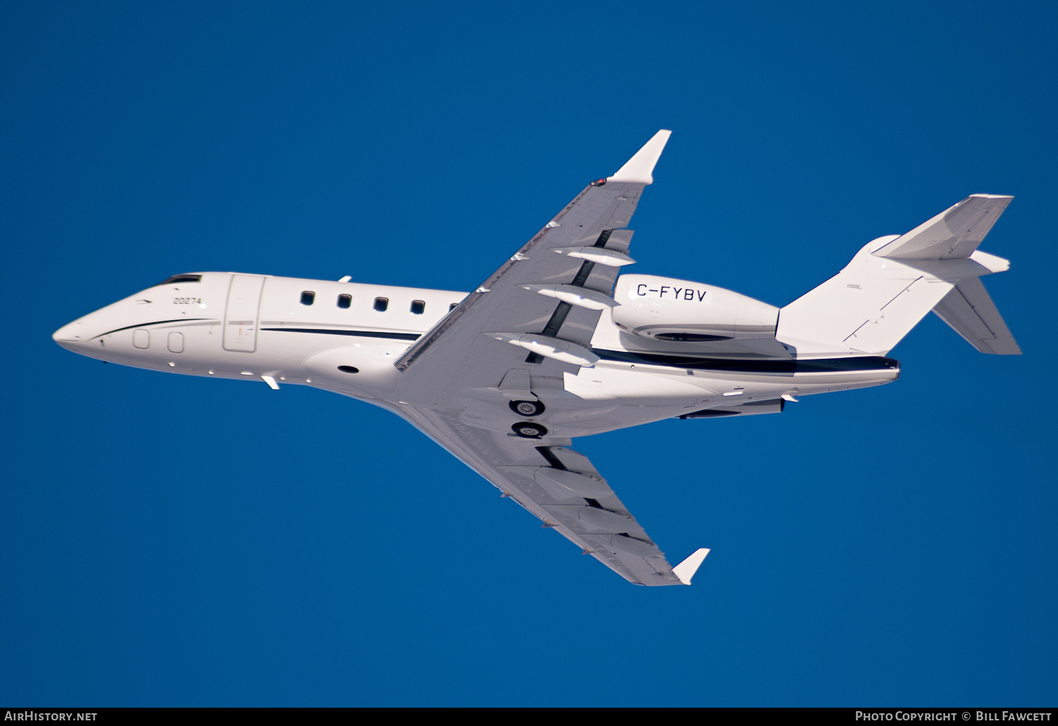 Aircraft Photo of C-FYBV | Bombardier Challenger 300 (BD-100-1A10) | AirHistory.net #661305