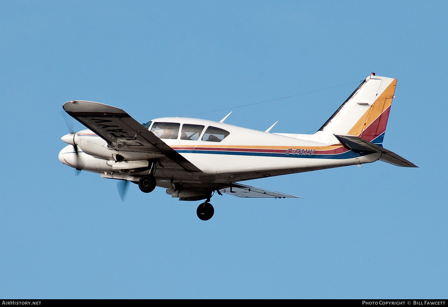 Aircraft Photo of C-FAYV | Piper PA-23-250 Aztec | AirHistory.net #661307