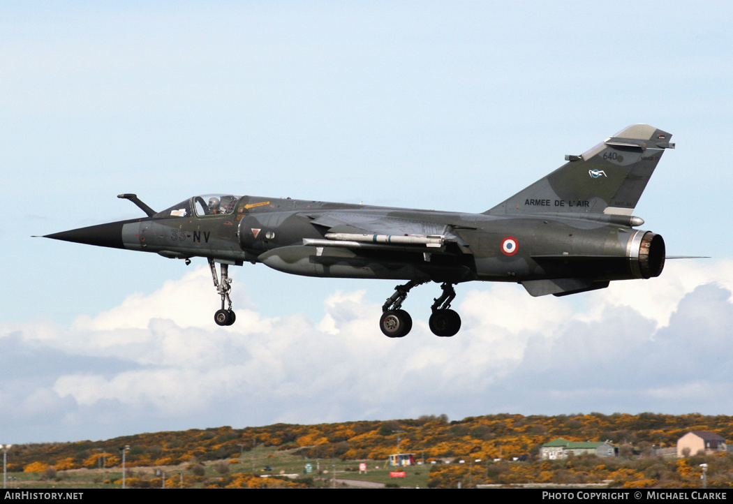 Aircraft Photo of 640 | Dassault Mirage F1CR | France - Air Force | AirHistory.net #661312