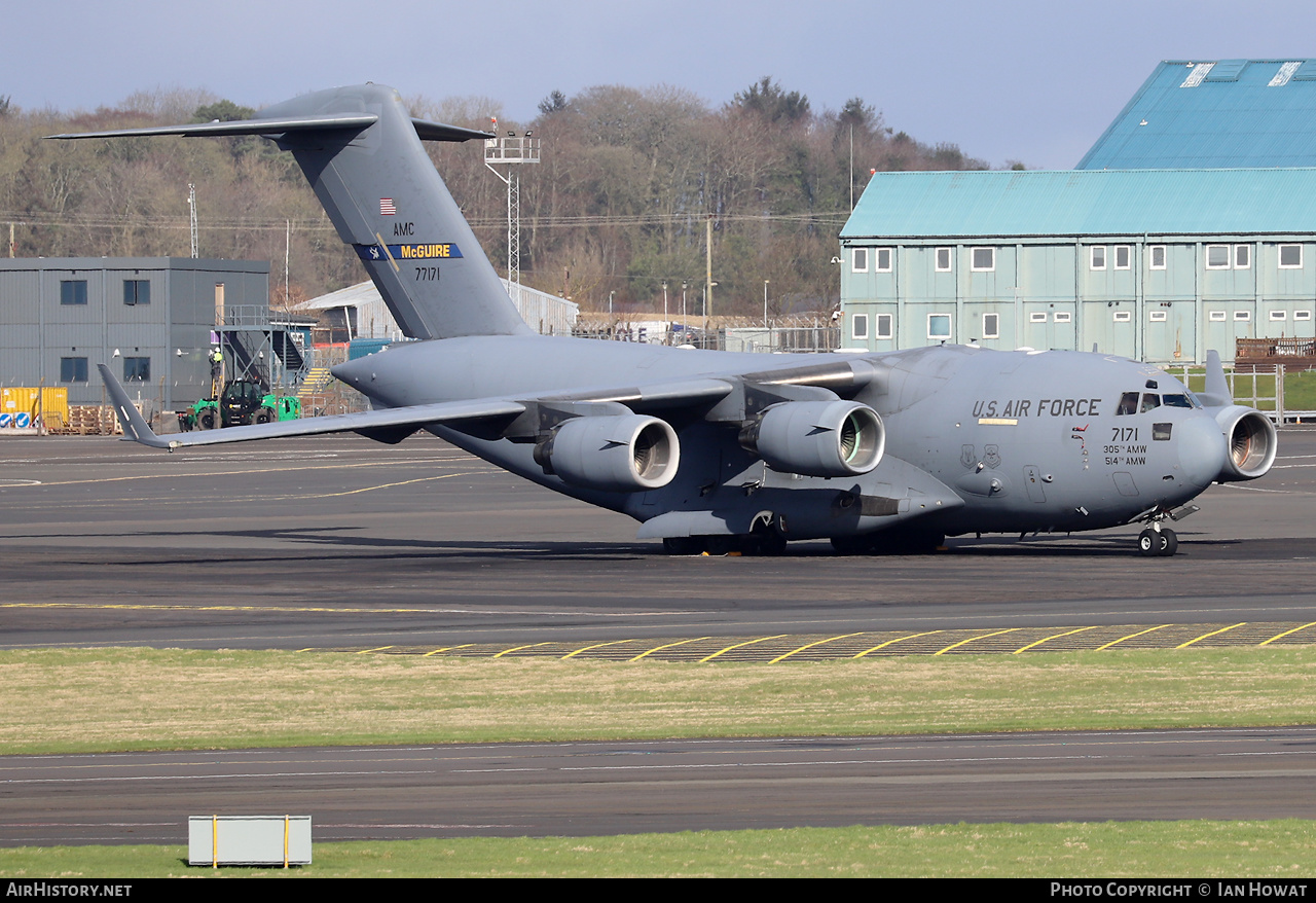 Aircraft Photo of 07-7171 / 77171 | Boeing C-17A Globemaster III | USA - Air Force | AirHistory.net #661313