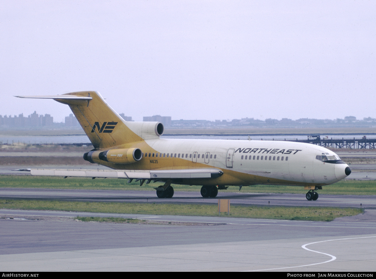 Aircraft Photo of N1635 | Boeing 727-95 | Northeast Airlines | AirHistory.net #661319