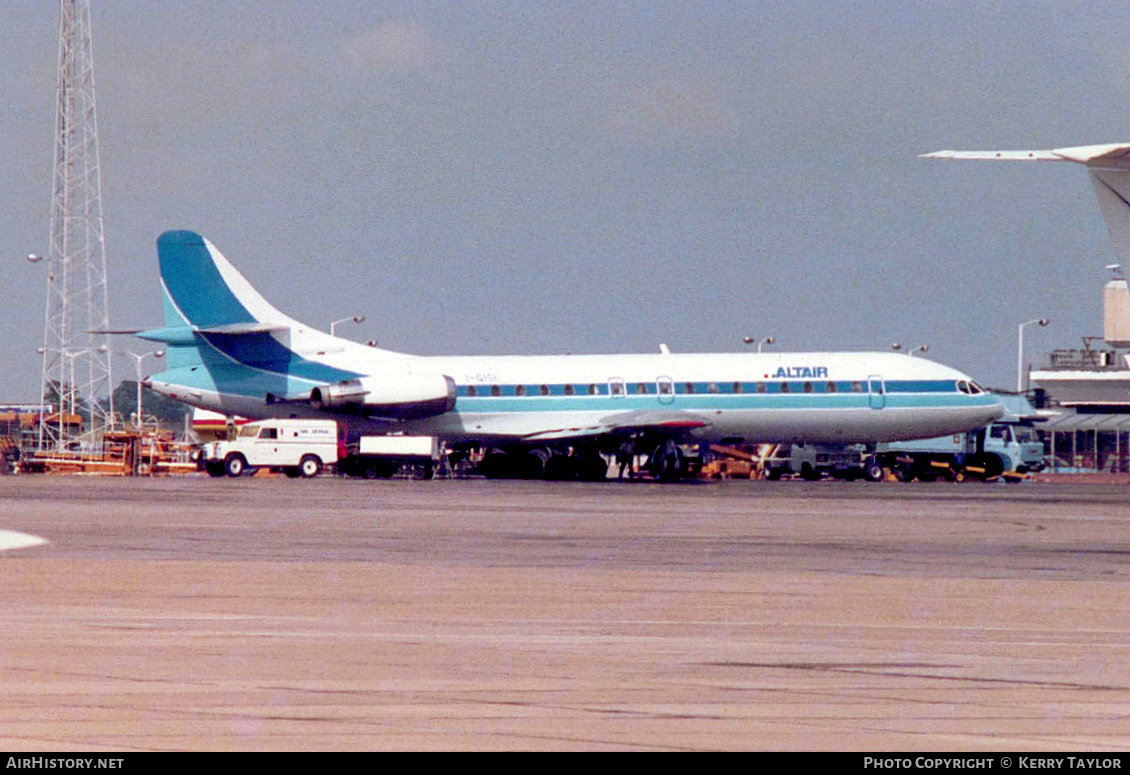Aircraft Photo of I-GISI | Sud SE-210 Caravelle 10B3 Super B | Altair Linee Aeree | AirHistory.net #661337