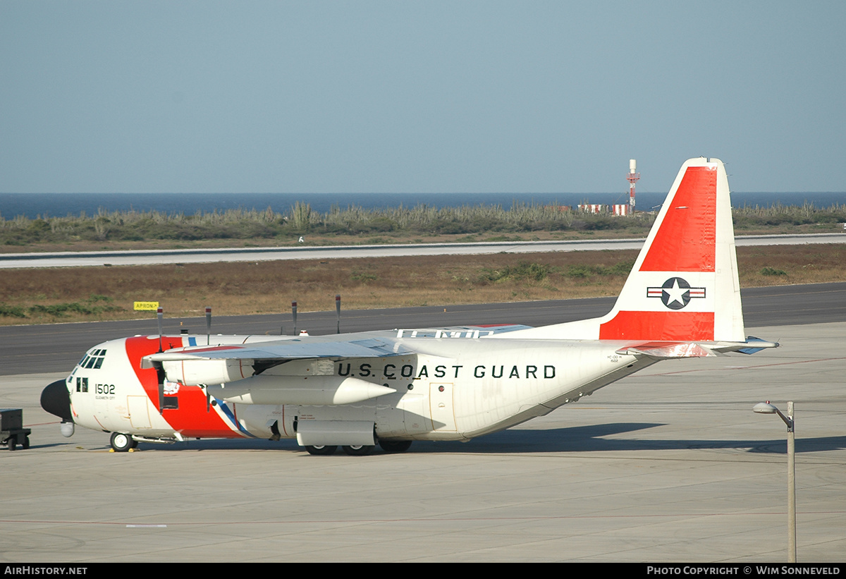 Aircraft Photo of 1502 | Lockheed HC-130H Hercules (L-382) | USA - Coast Guard | AirHistory.net #661338