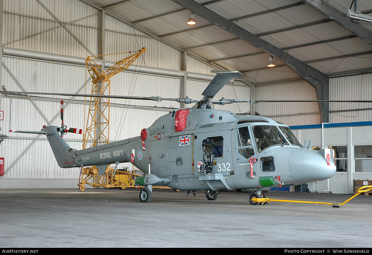 Aircraft Photo of XZ245 | Westland WG-13 Lynx HAS3GMS | UK - Navy | AirHistory.net #661343