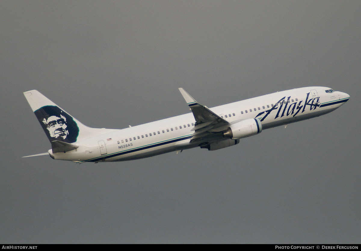 Aircraft Photo of N528AS | Boeing 737-890 | Alaska Airlines | AirHistory.net #661351