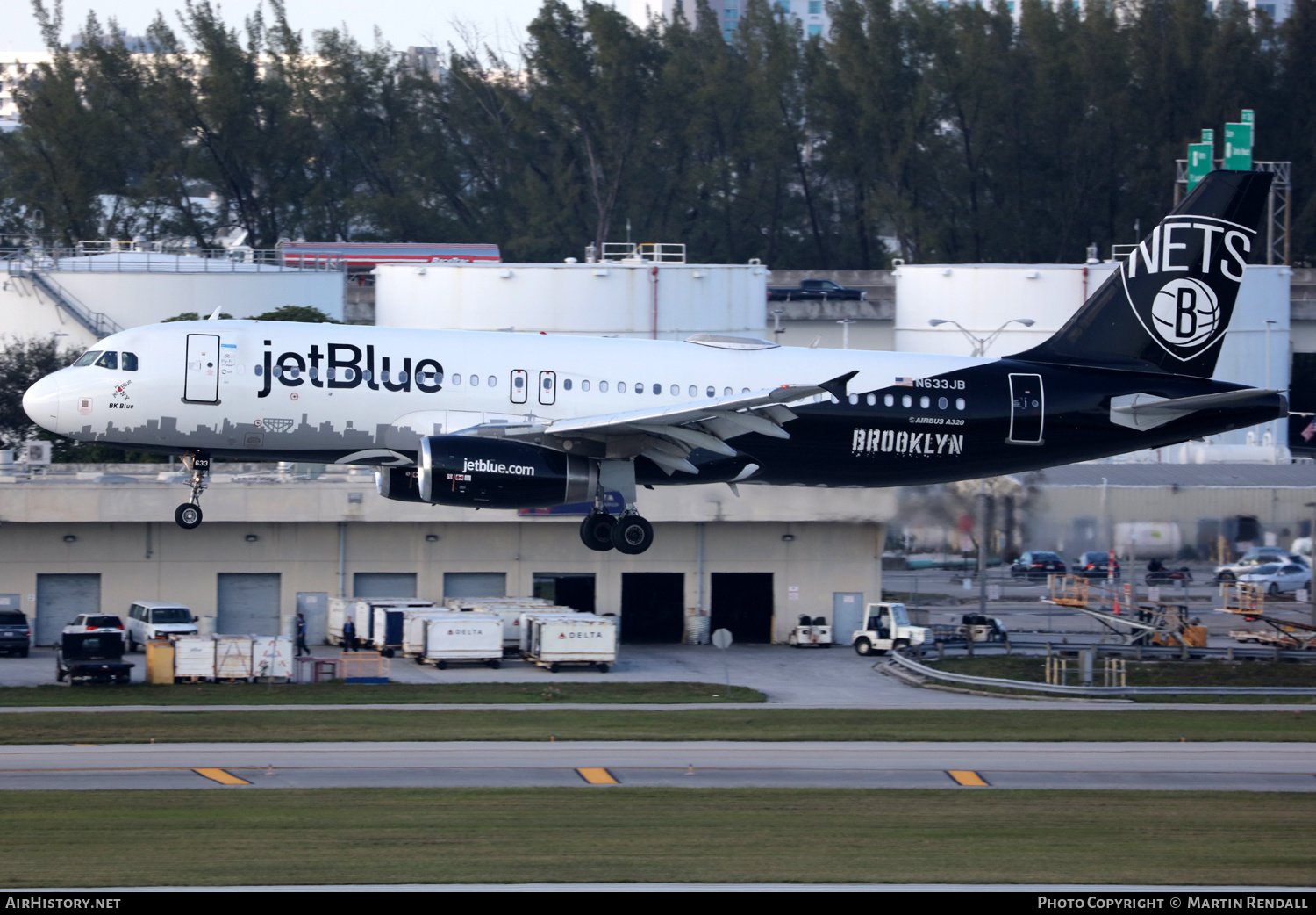 Aircraft Photo of N633JB | Airbus A320-232 | JetBlue Airways | AirHistory.net #661373