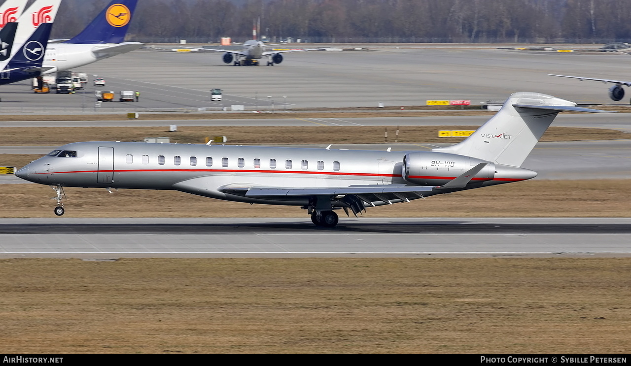 Aircraft Photo of 9H-VIO | Bombardier Global 7500 (BD-700-2A12) | VistaJet | AirHistory.net #661386