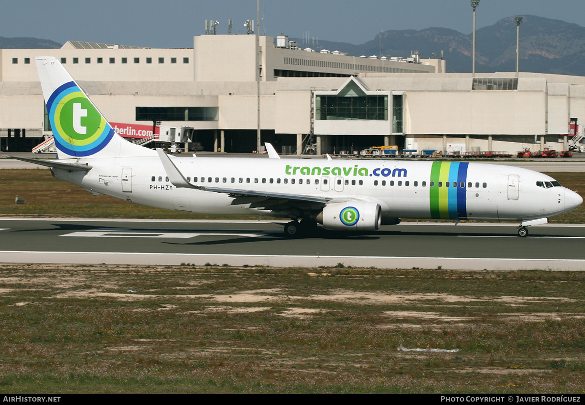 Aircraft Photo of PH-HZY | Boeing 737-8K2 | Transavia | AirHistory.net #661429