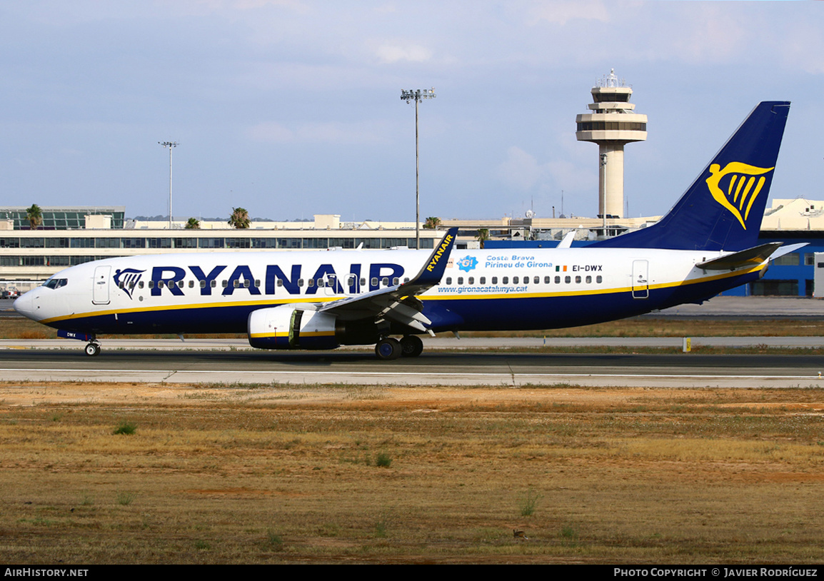 Aircraft Photo of EI-DWX | Boeing 737-8AS | Ryanair | AirHistory.net #661438