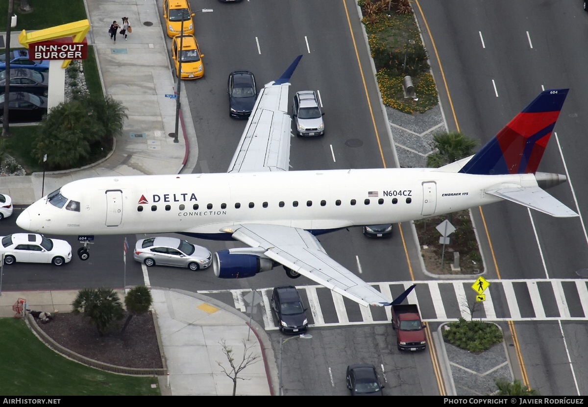 Aircraft Photo of N604CZ | Embraer 175LR (ERJ-170-200LR) | Delta Connection | AirHistory.net #661439