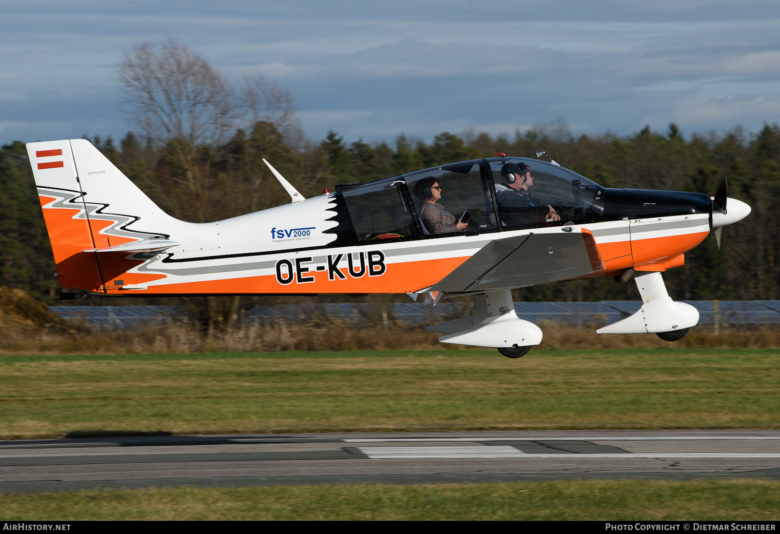 Aircraft Photo of OE-KUB | Robin DR-400-180 Regent | AirHistory.net #661449