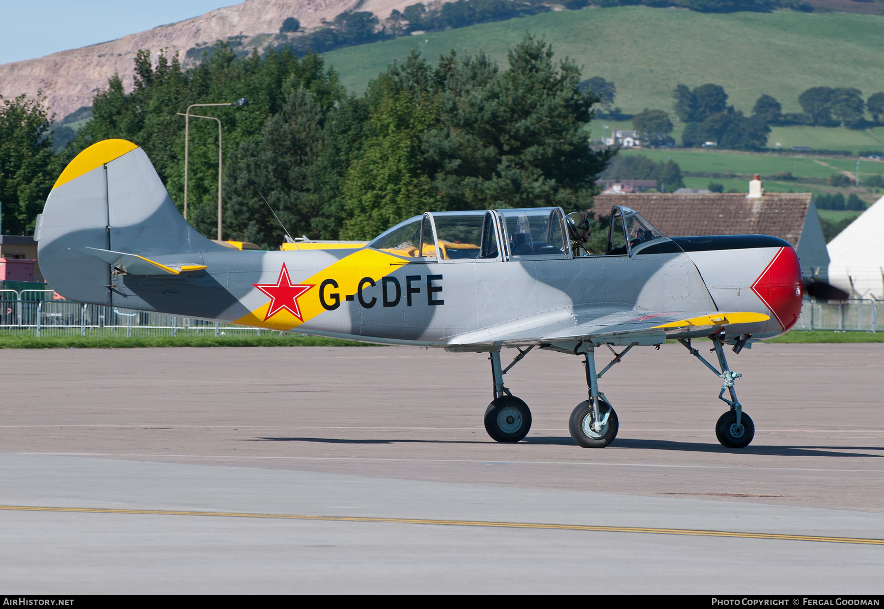 Aircraft Photo of G-CDFE | Yakovlev Yak-52 | Russia - Air Force | AirHistory.net #661488