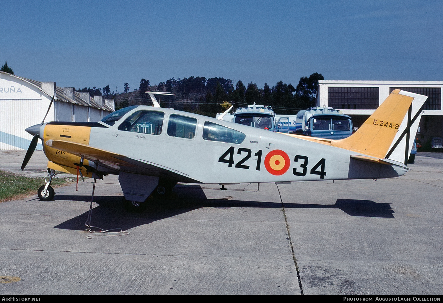 Aircraft Photo of E24A-9 | Beech F33C Bonanza | Spain - Air Force | AirHistory.net #661489