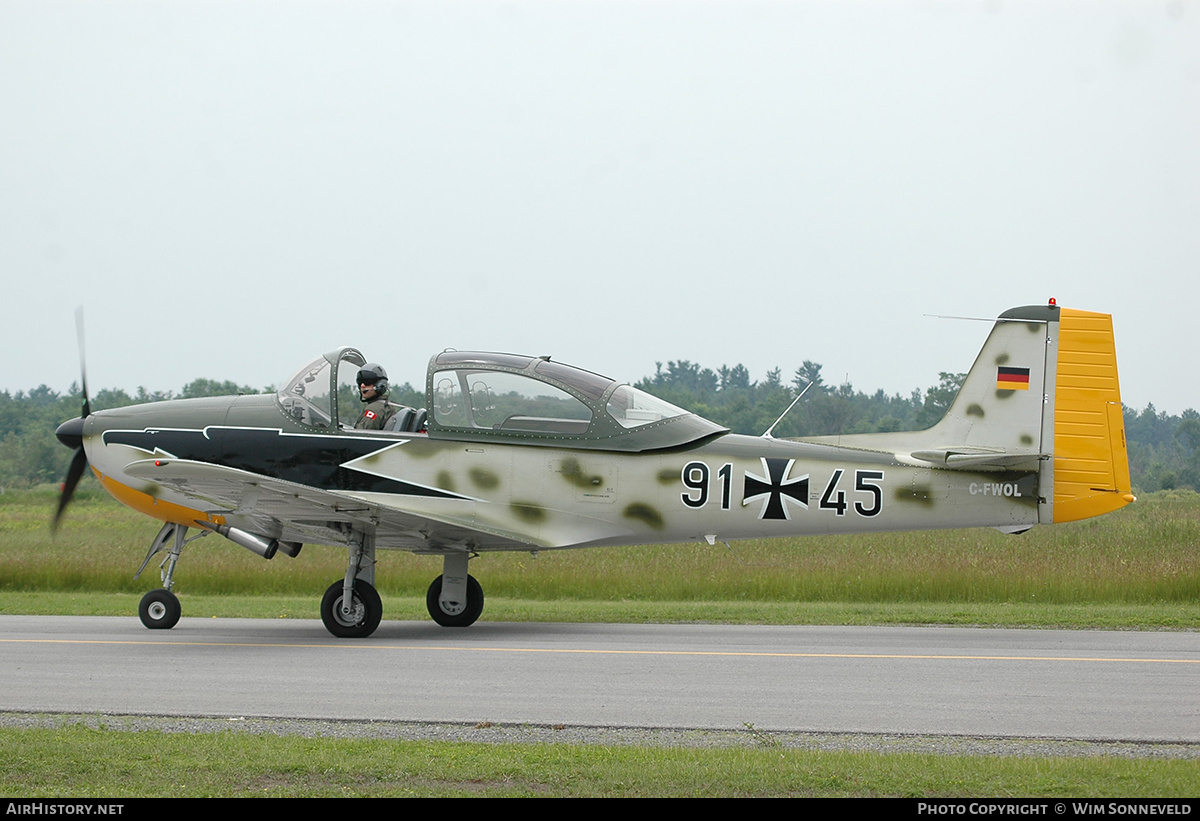 Aircraft Photo of C-FWOL / 9145 | Focke-Wulf FWP-149D | Germany - Air Force | AirHistory.net #661493