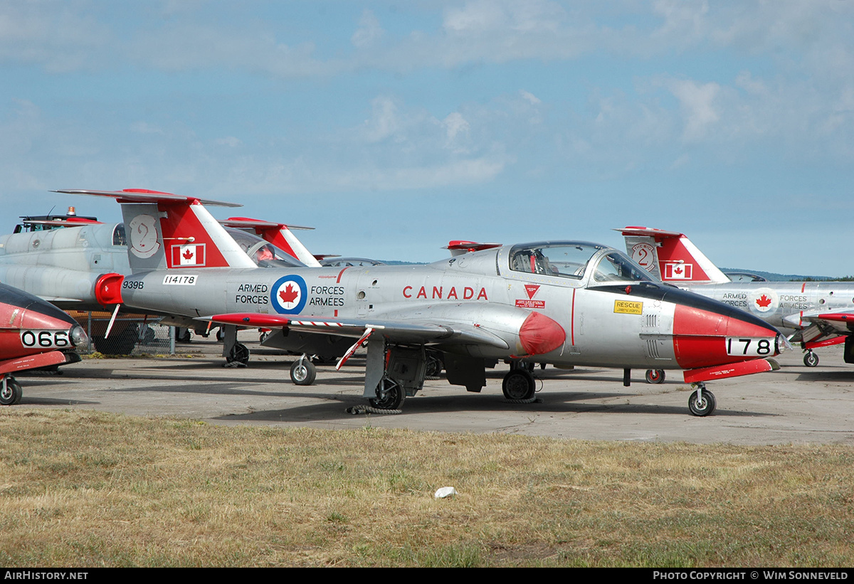 Aircraft Photo of 114178 / 939B | Canadair CT-114 Tutor (CL-41A) | Canada - Air Force | AirHistory.net #661504