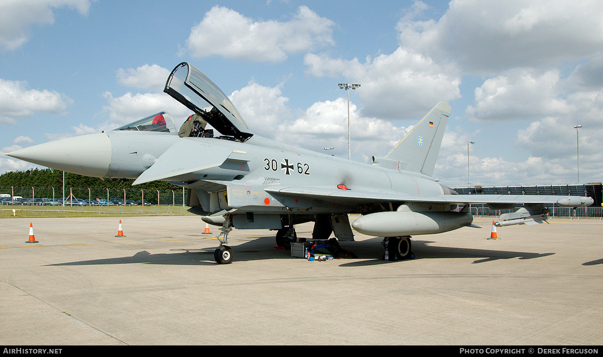 Aircraft Photo of 3062 | Eurofighter EF-2000 Typhoon S | Germany - Air Force | AirHistory.net #661505