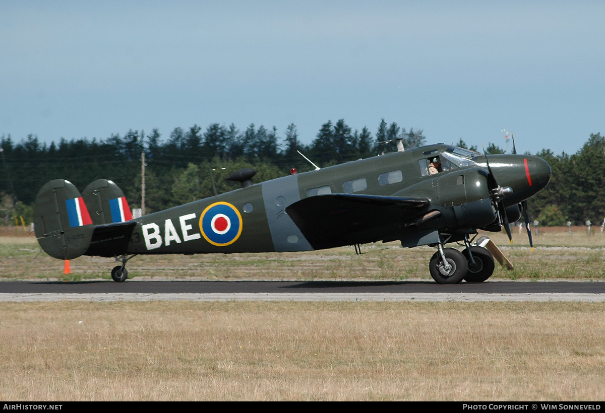 Aircraft Photo of C-GZCE / 143 | Beech D18S | Canadian Warplane Heritage | Canada - Air Force | AirHistory.net #661518