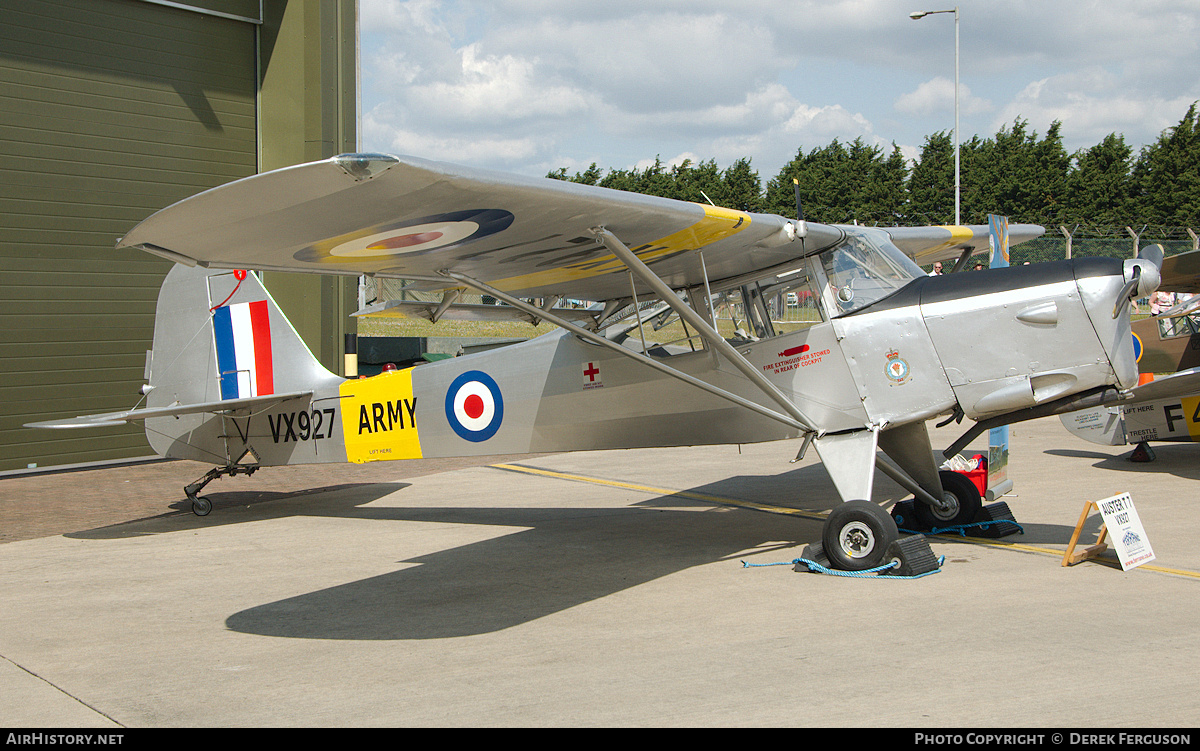 Aircraft Photo of G-ASYG / VX927 | Beagle A-61 Terrier 2 | UK - Army | AirHistory.net #661523