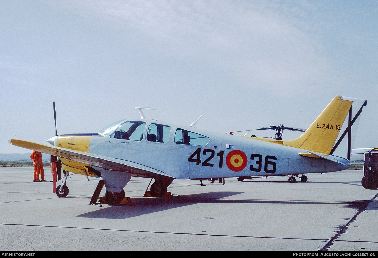 Aircraft Photo of E.24A-13 | Beech F33C Bonanza | Spain - Air Force | AirHistory.net #661524
