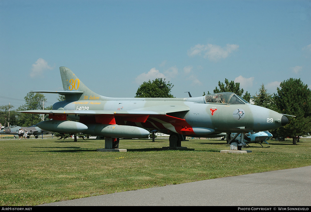 Aircraft Photo of J-4029 | Hawker Hunter F58 | Switzerland - Air Force | AirHistory.net #661536