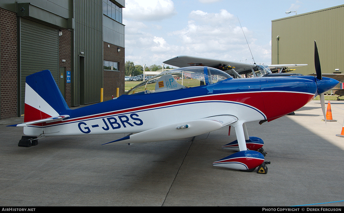Aircraft Photo of G-JBRS | Van's RV-8 | AirHistory.net #661541