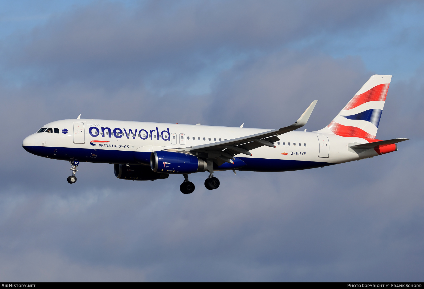 Aircraft Photo of G-EUYP | Airbus A320-232 | British Airways | AirHistory.net #661568