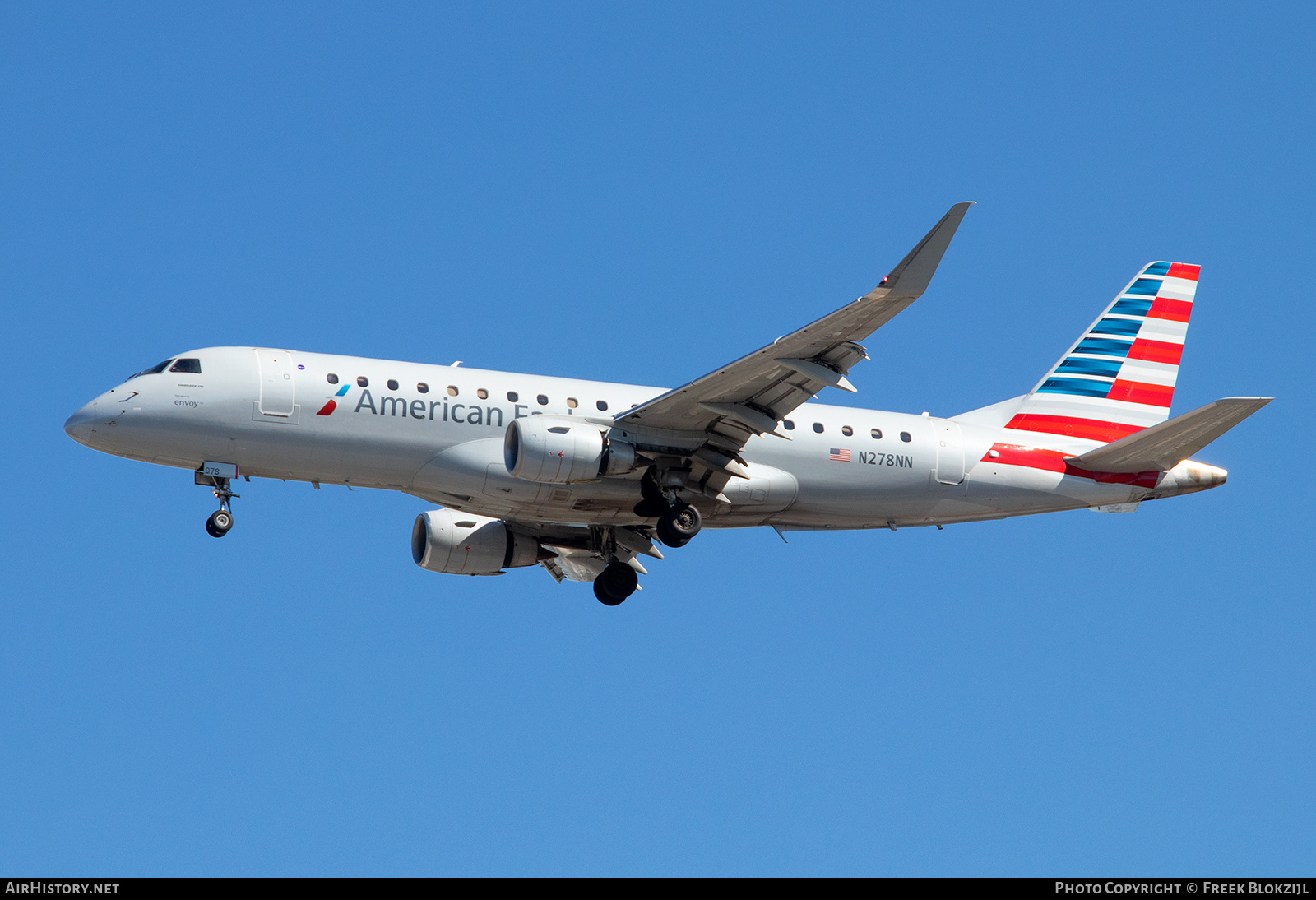 Aircraft Photo of N278NN | Embraer ERJ-175SC (ERJ-170-200SC) | American Eagle | AirHistory.net #661590