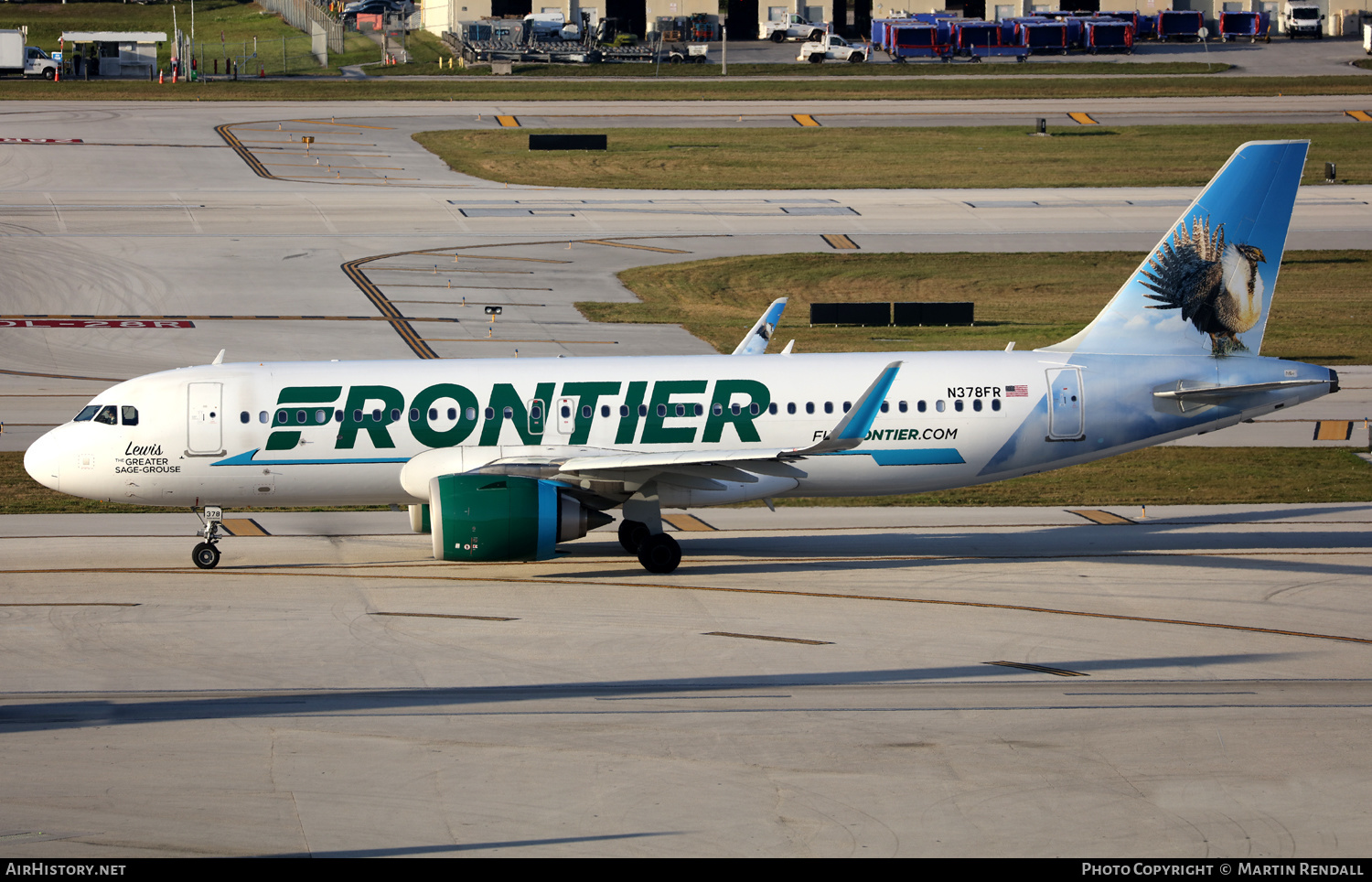 Aircraft Photo of N378FR | Airbus A320-251N | Frontier Airlines | AirHistory.net #661597