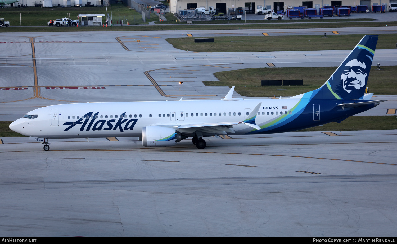 Aircraft Photo of N912AK | Boeing 737-9 Max 9 | Alaska Airlines | AirHistory.net #661601