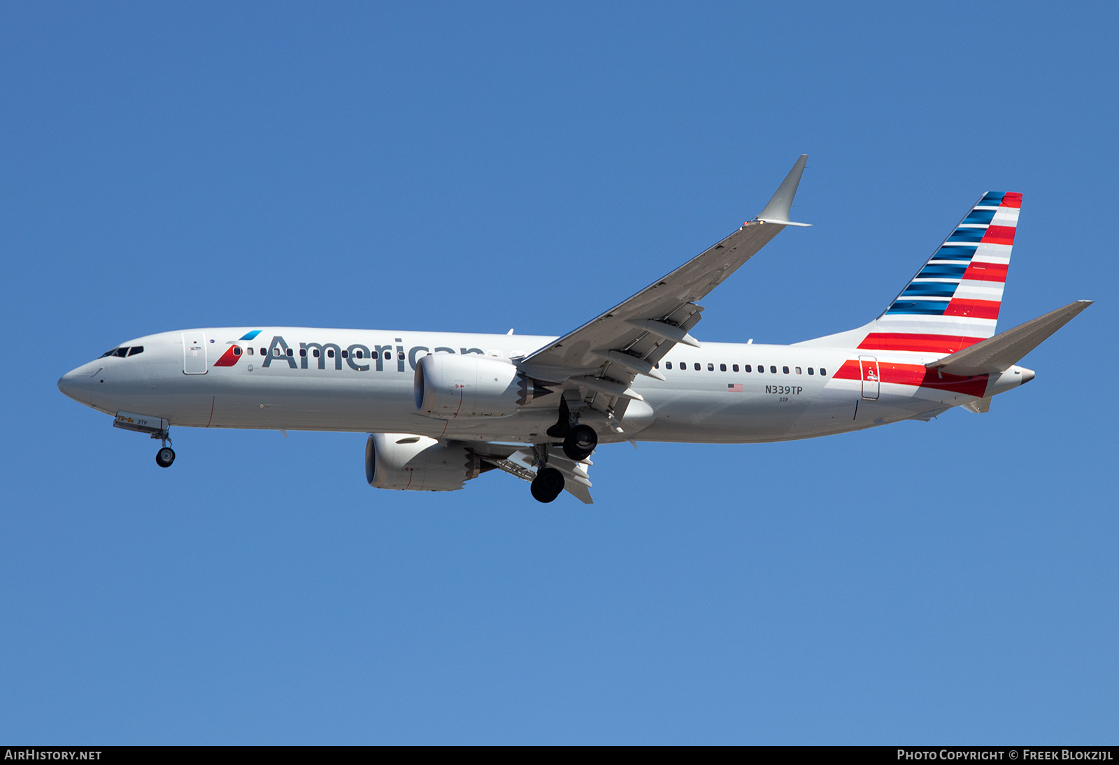 Aircraft Photo of N339TP | Boeing 737-8 Max 8 | American Airlines | AirHistory.net #661604