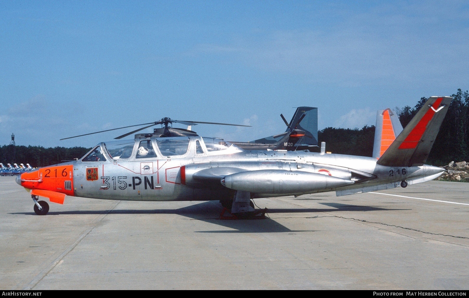 Aircraft Photo of 216 | Fouga CM-170 Magister | France - Air Force | AirHistory.net #661618