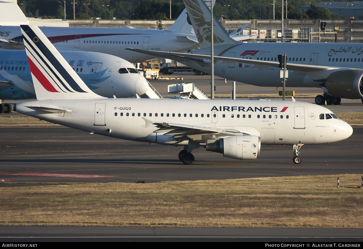 Aircraft Photo of F-GUGO | Airbus A318-111 | Air France | AirHistory.net #661621