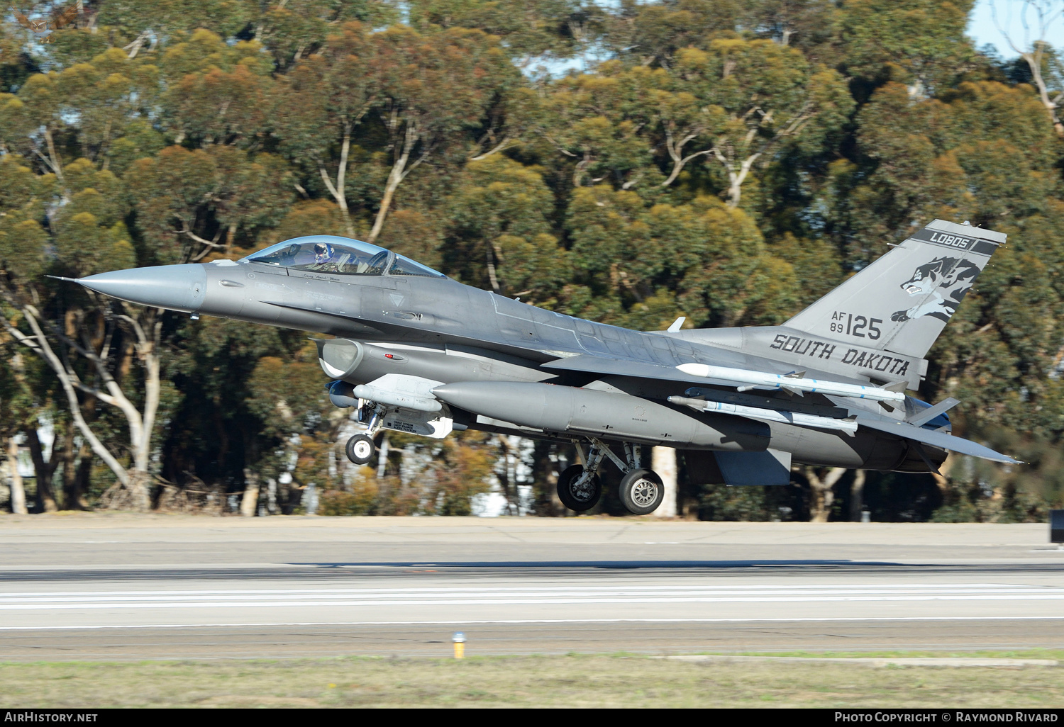 Aircraft Photo of 89-2125 / AF89-125 | General Dynamics F-16CM Fighting Falcon | USA - Air Force | AirHistory.net #661623