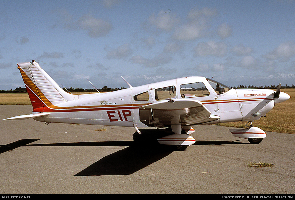 Aircraft Photo of ZK-EIP / EIP | Piper PA-28-181 Archer II | Canterbury Aero Club | AirHistory.net #661636