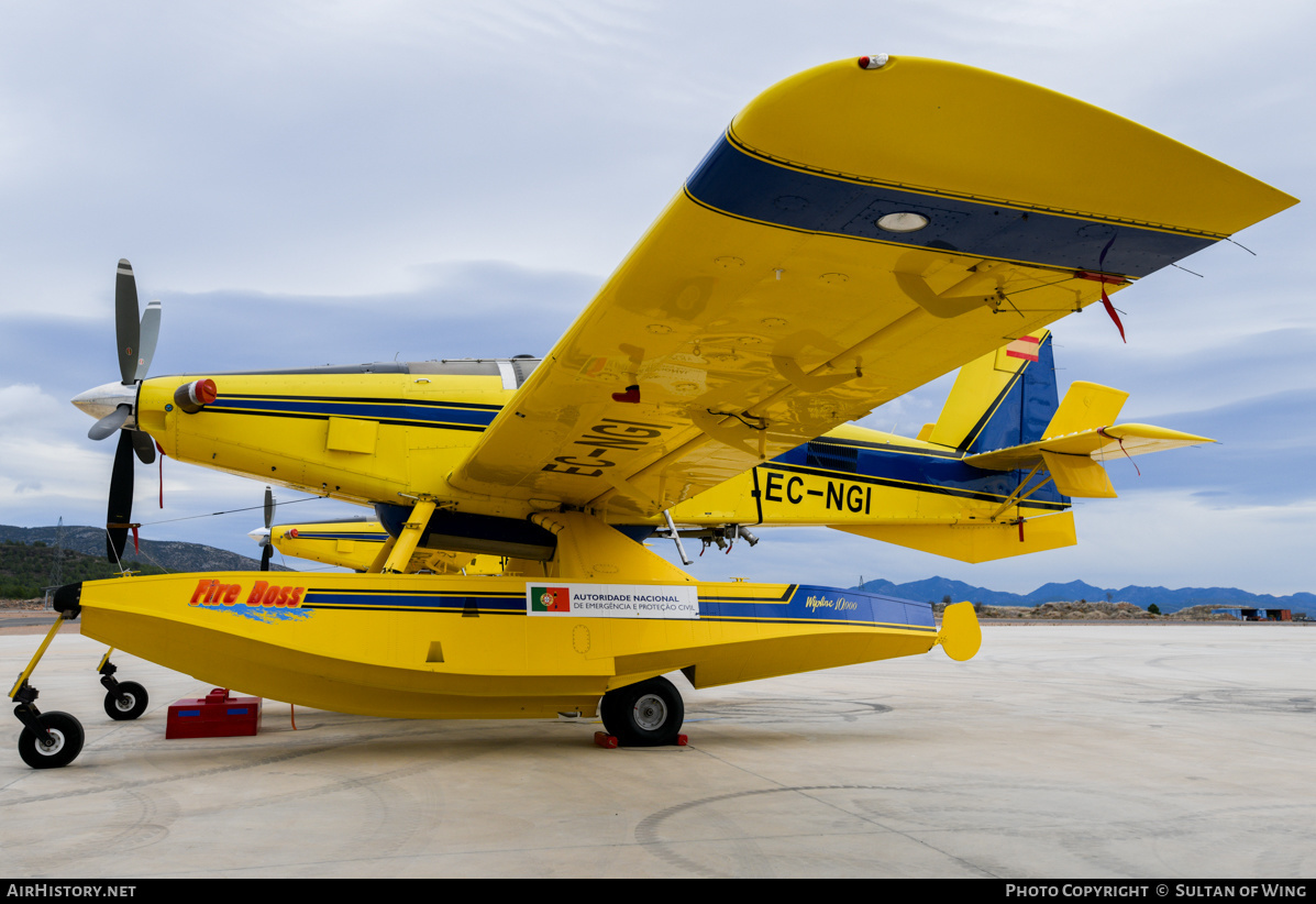 Aircraft Photo of EC-NGI | Air Tractor AT-802F Fire Boss (AT-802A) | Autoridade Nacional de Emergência e Proteção Civil | AirHistory.net #661662