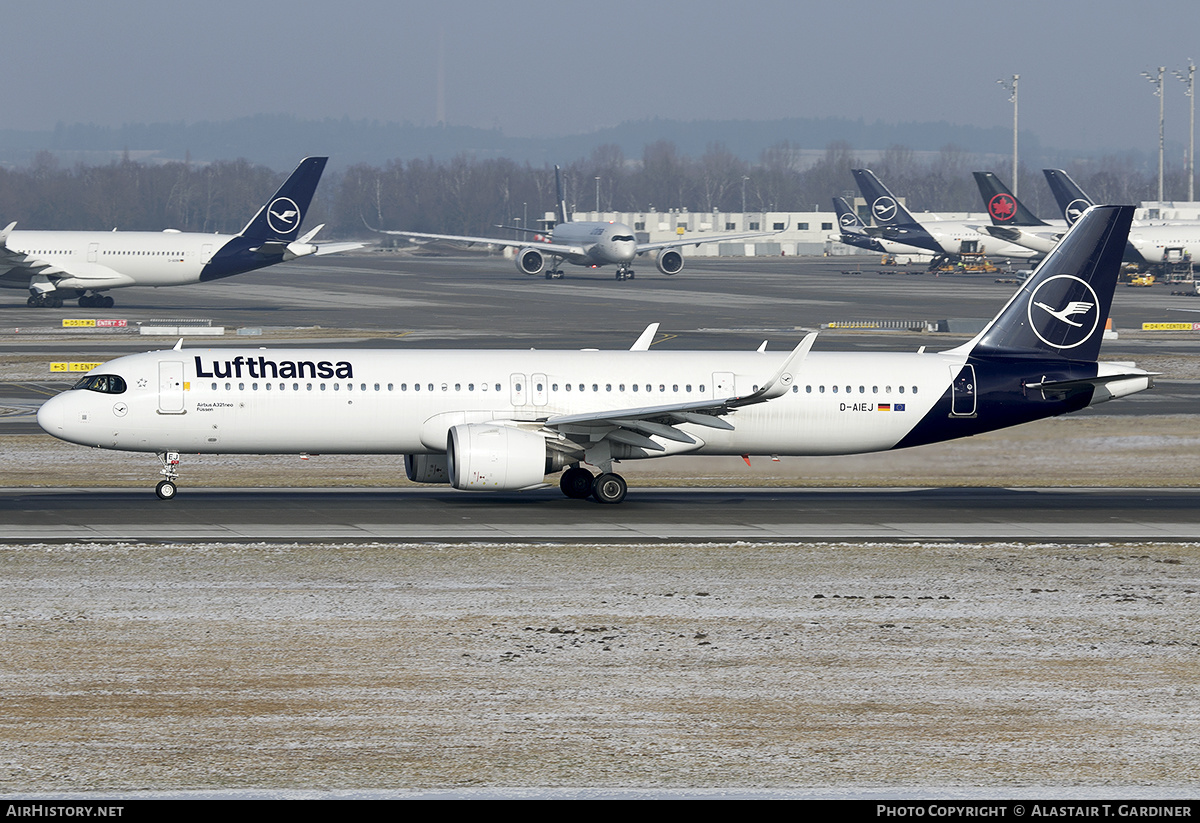 Aircraft Photo of D-AIEJ | Airbus A321-271NX | Lufthansa | AirHistory.net #661689