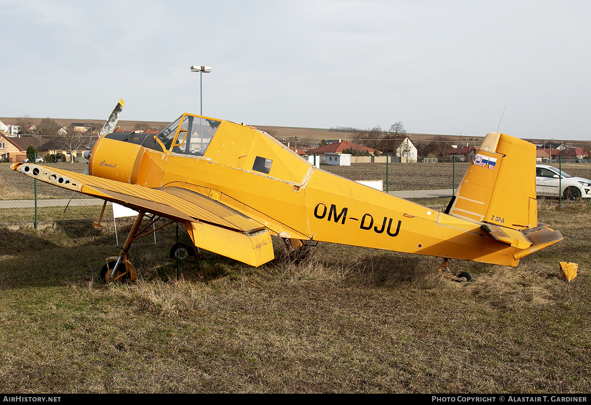 Aircraft Photo of OM-DJU | Zlin Z-37A Cmelak | AirHistory.net #661702