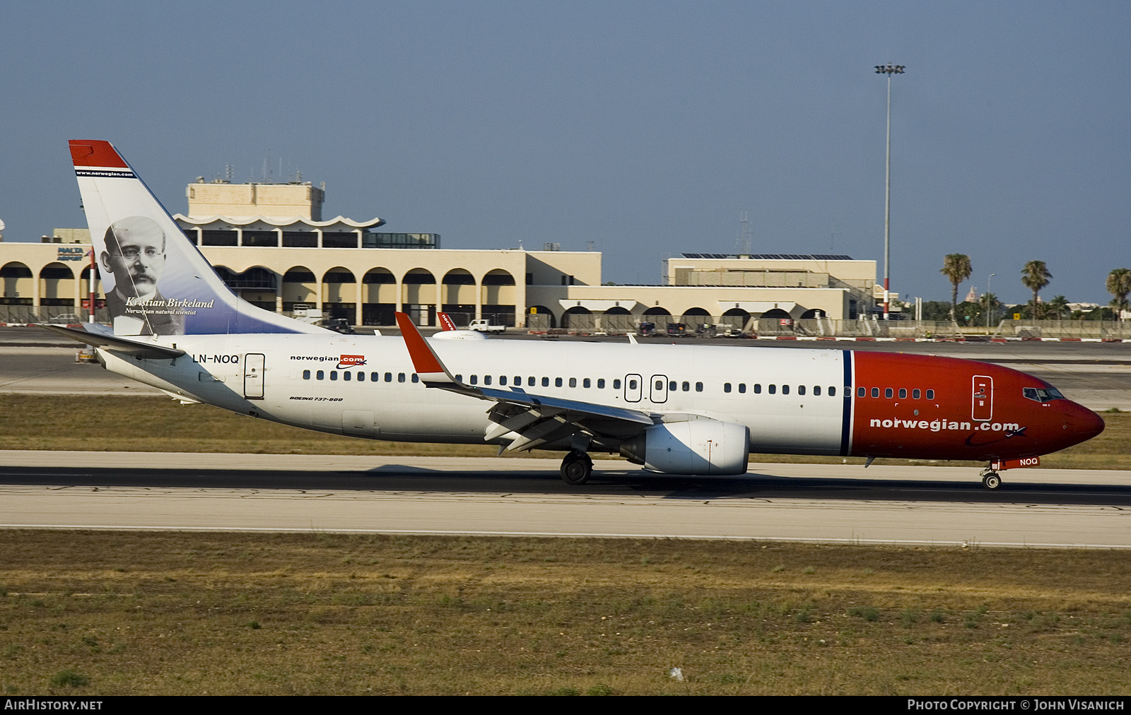 Aircraft Photo of LN-NOQ | Boeing 737-86N | Norwegian | AirHistory.net #661717