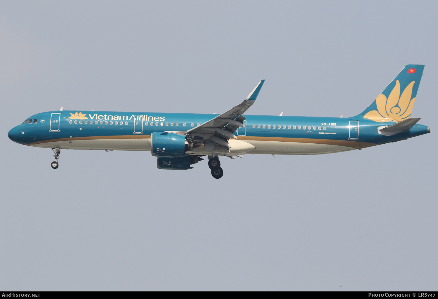 Aircraft Photo of VN-A619 | Airbus A321-272N | Vietnam Airlines | AirHistory.net #661725