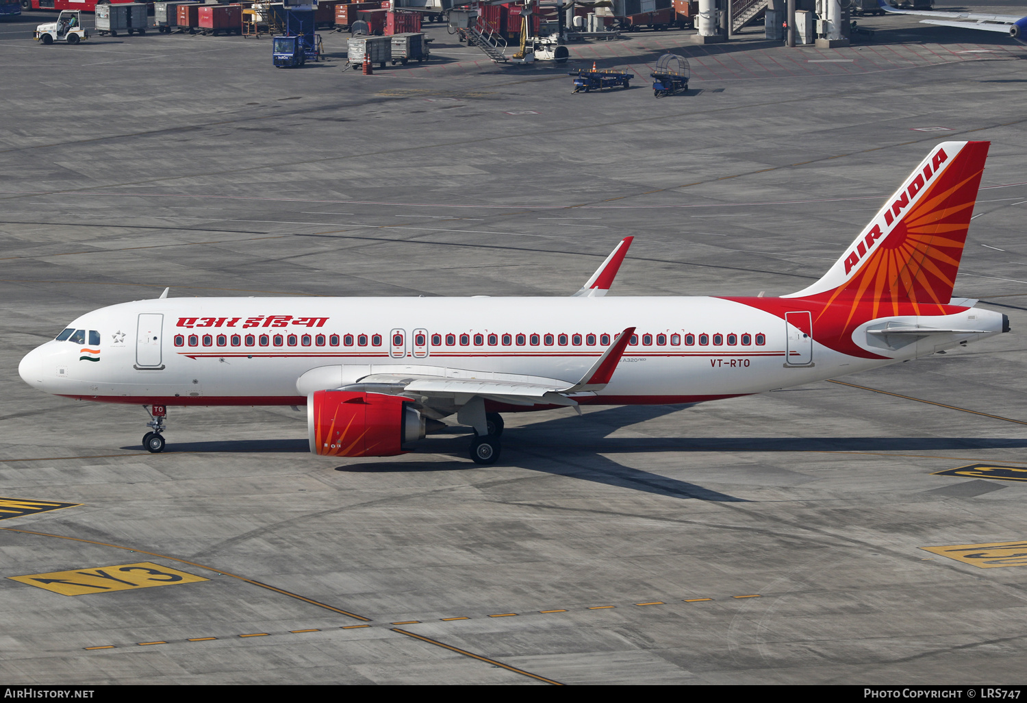 Aircraft Photo of VT-RTO | Airbus A320-251N | Air India | AirHistory.net #661733