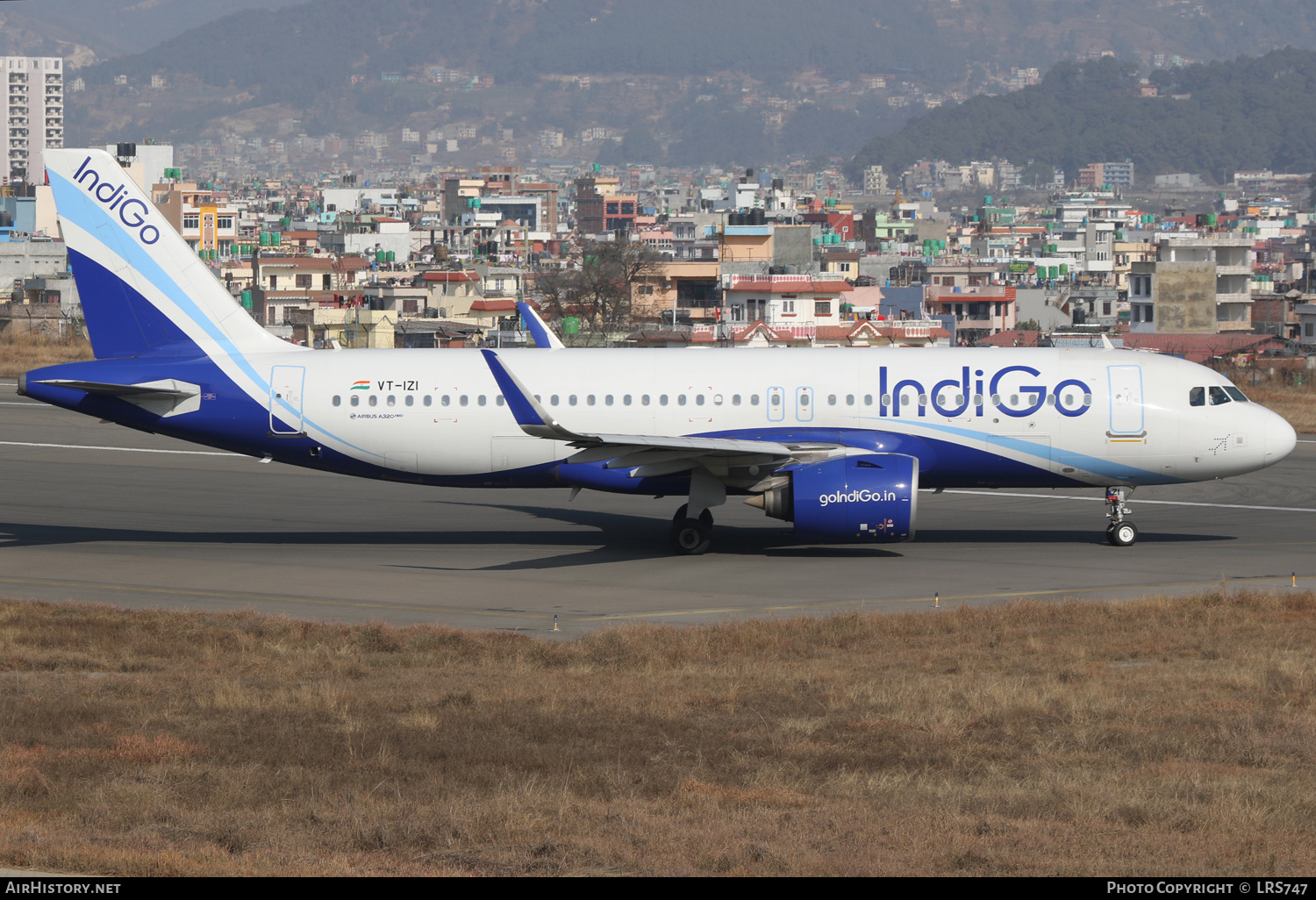 Aircraft Photo of VT-IZI | Airbus A320-271N | IndiGo | AirHistory.net #661738