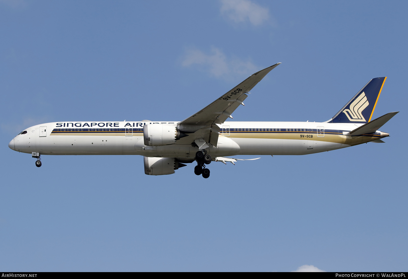 Aircraft Photo of 9V-SCB | Boeing 787-10 Dreamliner | Singapore Airlines | AirHistory.net #661745